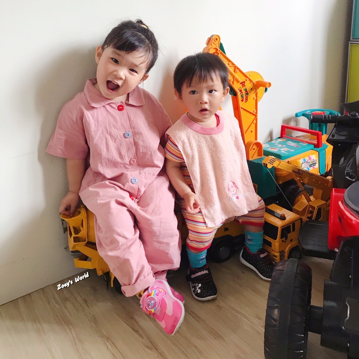 【Baby Fashion】寶寶穿搭 4月份小孩穿搭紀錄 3套簡單分享 - 第5張圖