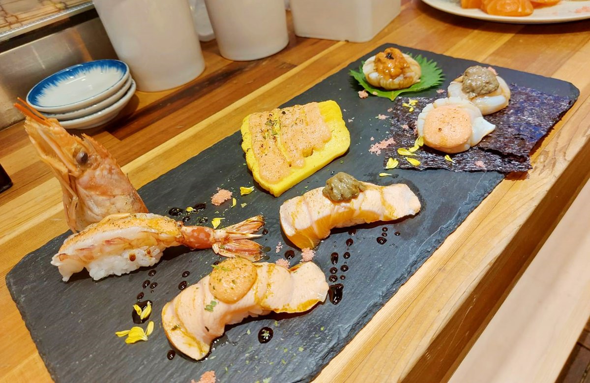 【善導寺站日本料理】合掌村壽司 華山市場美食推薦,頂級12貫握壽司必點! - 第6張圖