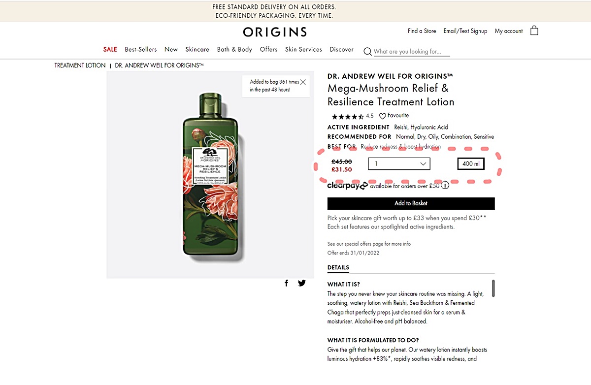 【購物 】Buyandship國際網購代運註冊教學 x 品木宣言 Origins英國直購分享(內有邀請碼) - 第10張圖