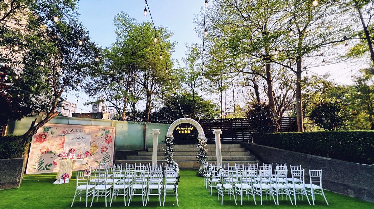 台北晶宴日光香頌-摯愛盛典 都會庭園主題婚禮,戶外證婚/宴客/派對一次滿足,台北婚宴推薦! - 第1張圖 台北晶宴日光香頌