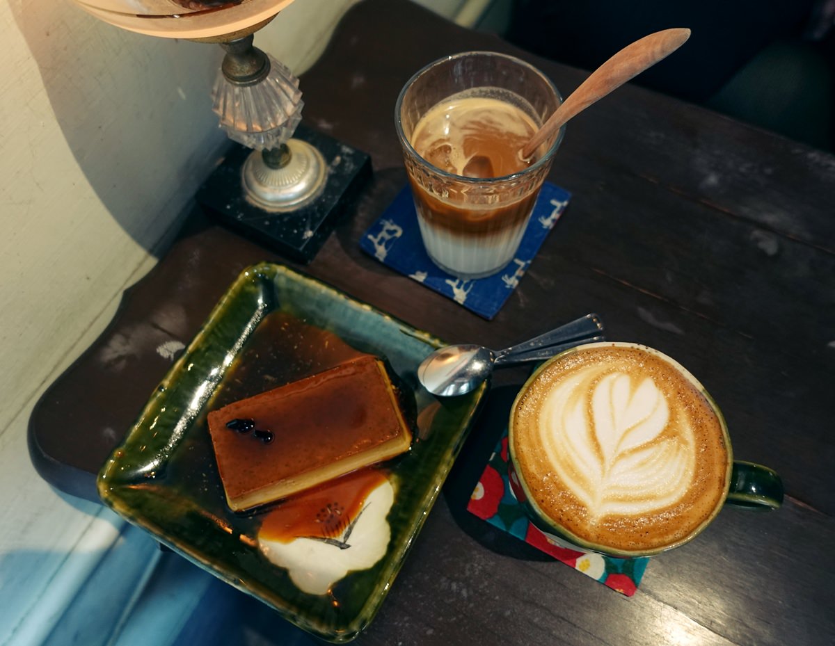 台北大稻埕|幻猻家珈琲 Pallas Café 台北手工布丁推薦/方形焦糖布丁/布丁控來吃吧! - 第13張圖
