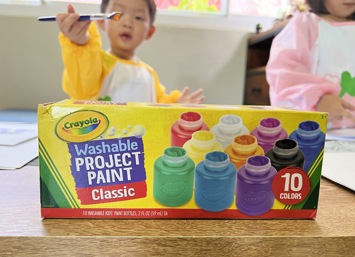 crayola繪兒樂可水洗兒童顏料