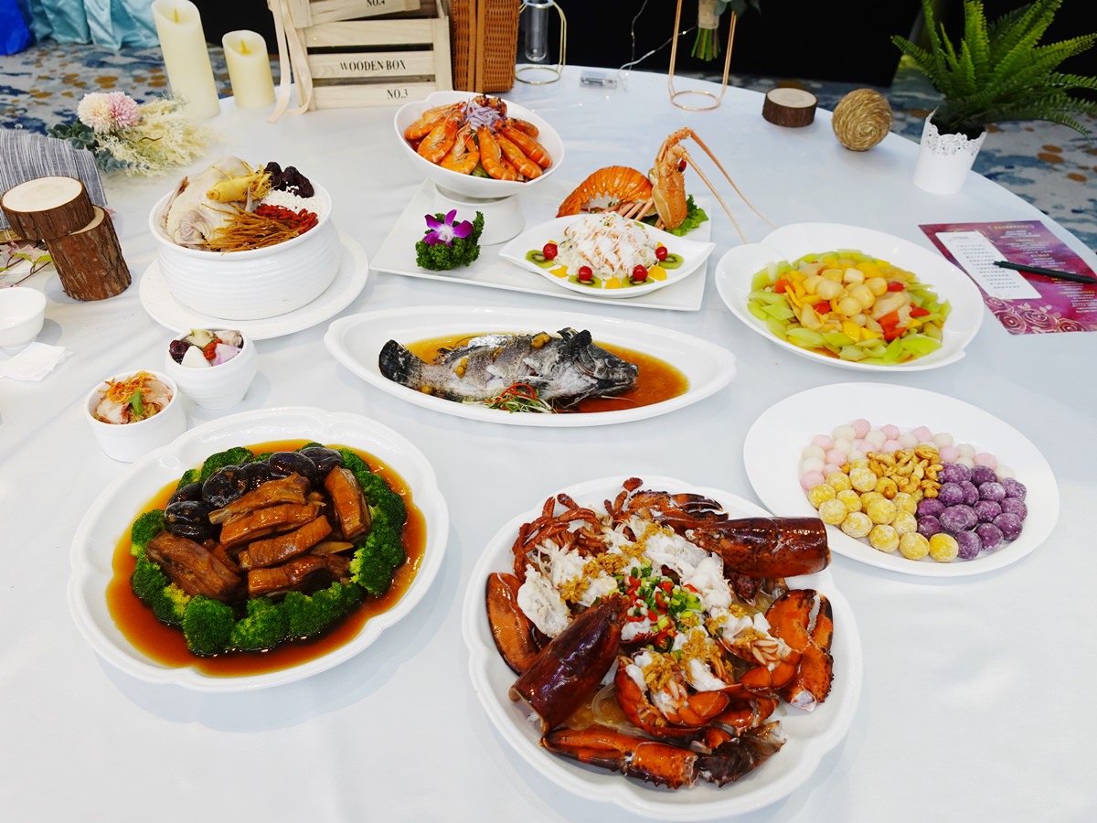 婚宴試菜|星靓點花園飯店 台北婚宴會館/純白戶外證婚教堂超美!! - 第34張圖