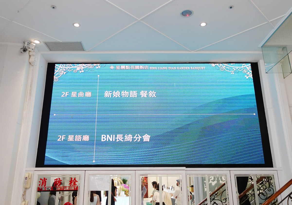 婚宴試菜|星靓點花園飯店 台北婚宴會館/純白戶外證婚教堂超美!! - 第10張圖
