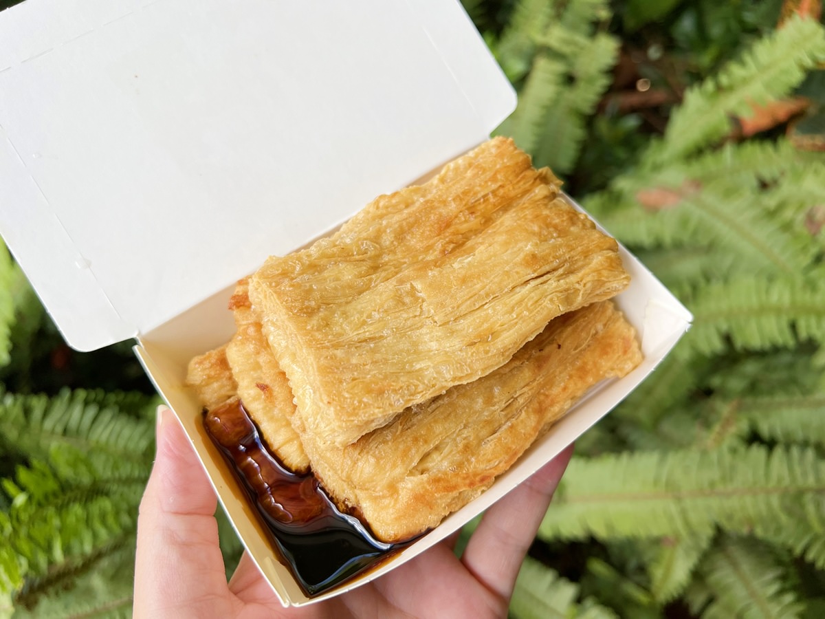 台東池上美食推薦|大池豆皮店 煎得金黃香酥好吃豆包必點! - 第8張圖