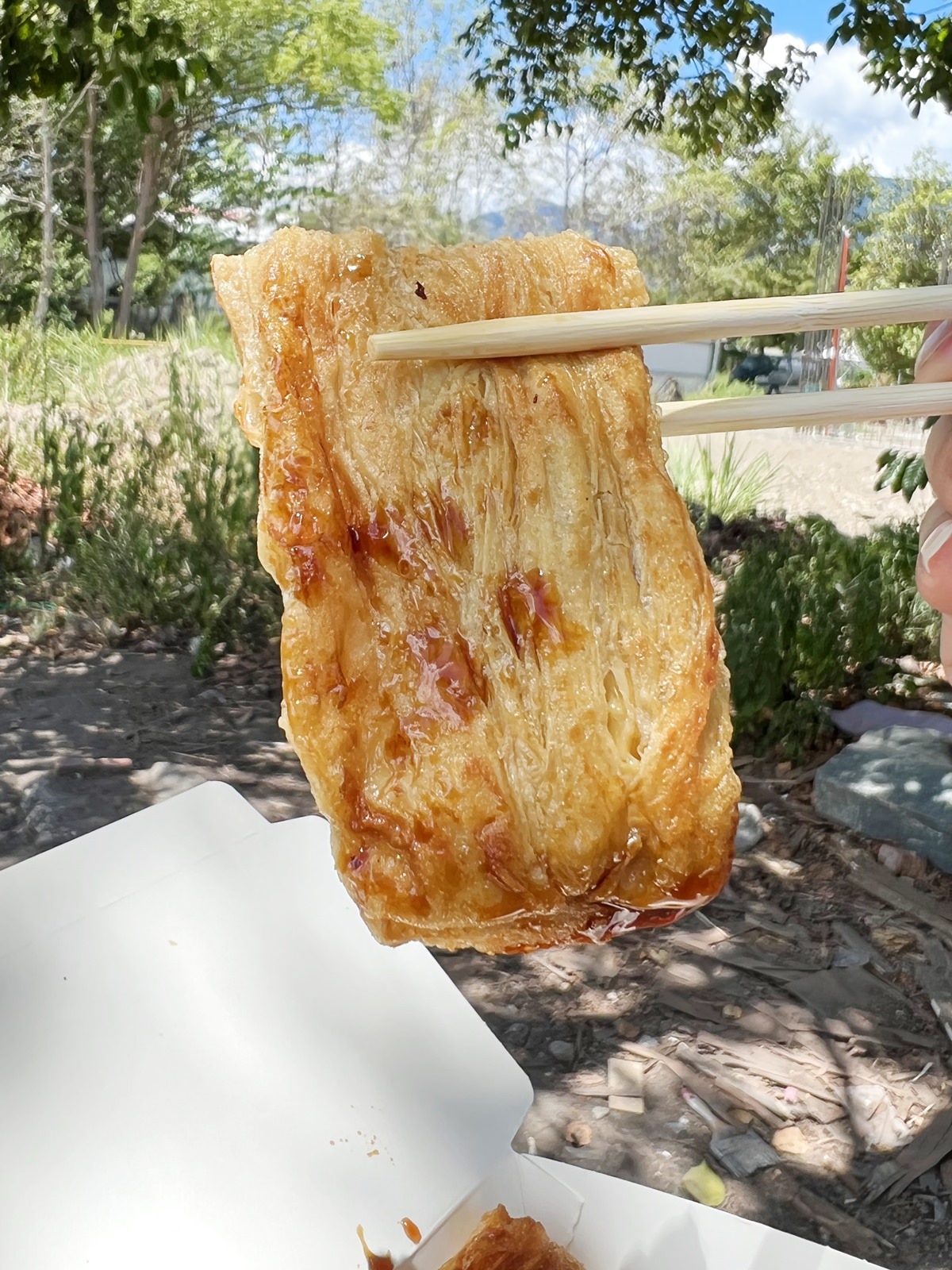 台東池上美食推薦|大池豆皮店 煎得金黃香酥好吃豆包必點! - 第9張圖