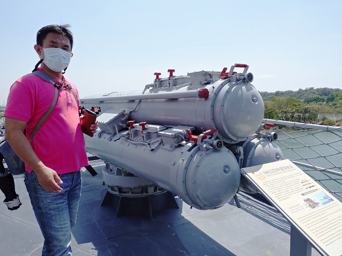 台南景點|安平定情碼頭德陽艦園區 台灣第一座軍艦博物館 玩到小孩不想離開! - 第39張圖