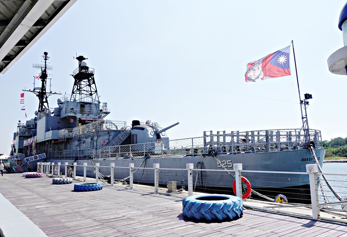 台南景點|安平定情碼頭德陽艦園區 台灣第一座軍艦博物館 玩到小孩不想離開! - 第55張圖