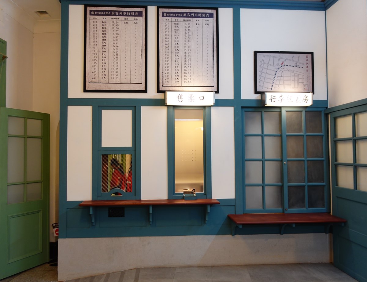國立臺灣博物館鐵道部園區 兒童展示區搭小火車去/台北室內親子景點推薦 - 第39張圖
