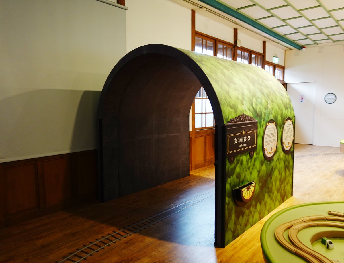 國立臺灣博物館鐵道部園區 兒童展示區搭小火車去/台北室內親子景點推薦 - 第7張圖