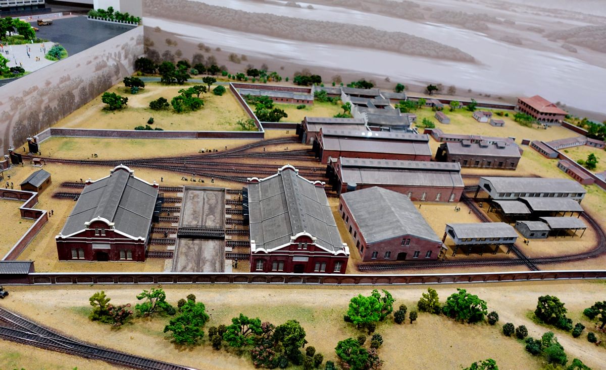 國立臺灣博物館鐵道部園區 兒童展示區搭小火車去/台北室內親子景點推薦 - 第47張圖