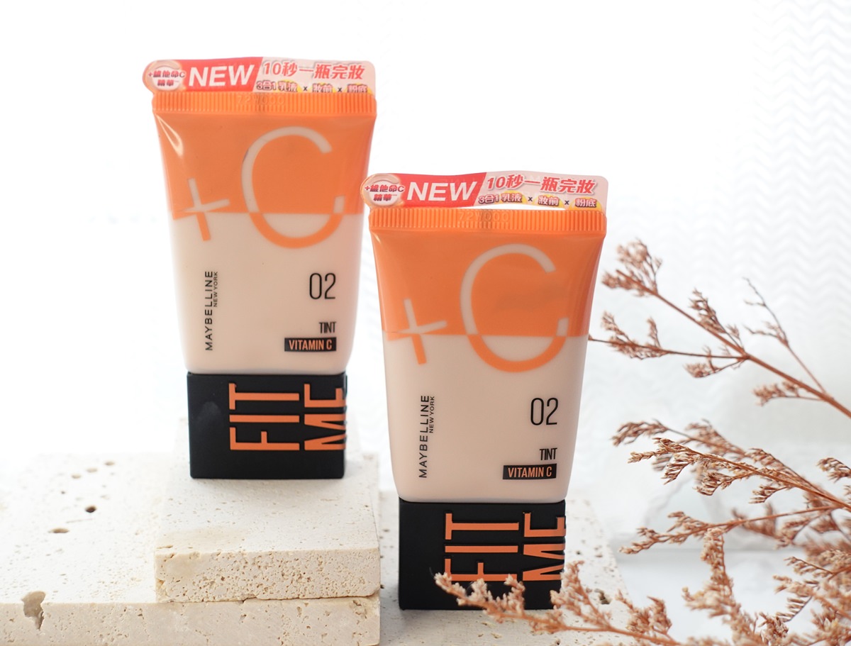 美妝MAYBELLINE 媚比琳 FIT ME水啵啵裸妝乳(裸妝小C管),平時上班底妝、素顏霜都很好用。 - 第2張圖