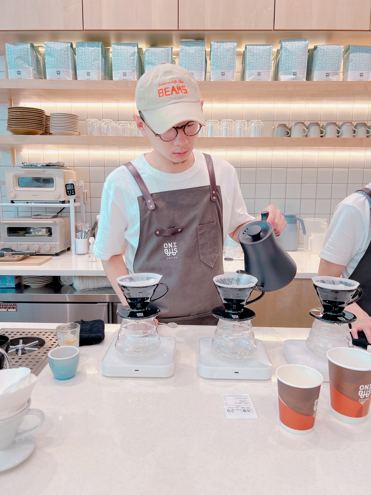 台北|ONIBUS COFFEE TAIPEI 2023年新咖啡廳-來自東京中目黑超人氣精品咖啡,愛咖啡的快來踩點! - 第10張圖