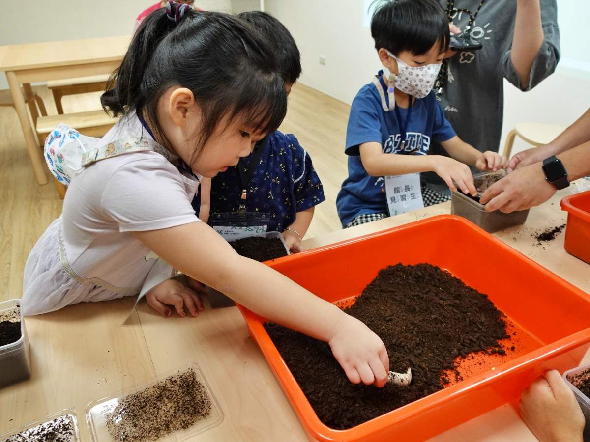 蟲蟲巴斯 小館長幼蟲換土2