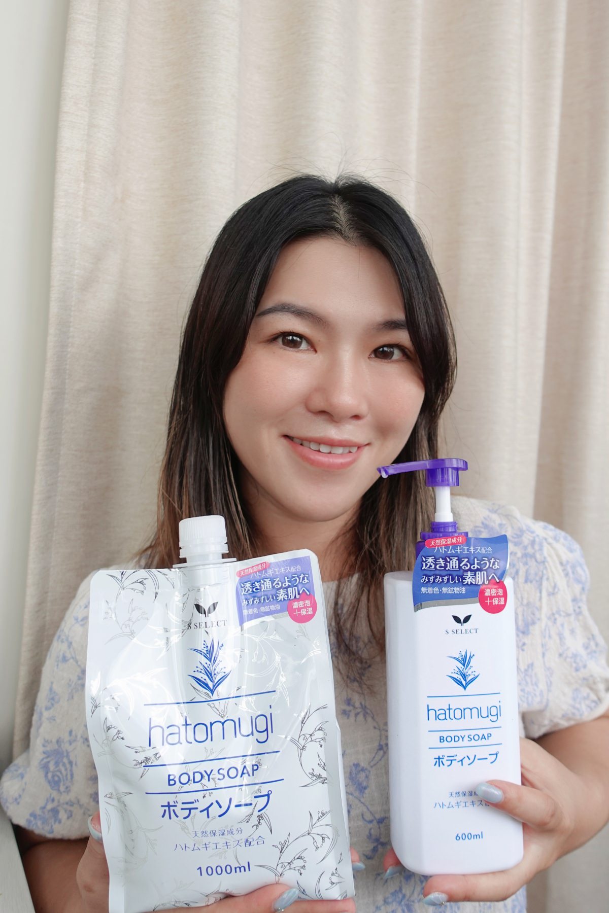 S-SELECT薏仁沐浴乳 日本直送大樹藥局獨家販售 適合全家人使用/2023沐浴乳推薦 - 第2張圖