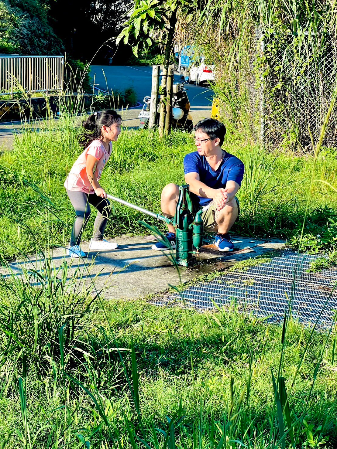 基隆特色公園|孝德公園 20公尺長溜滑梯 不用特地來,要來記得帶滑草板! - 第8張圖