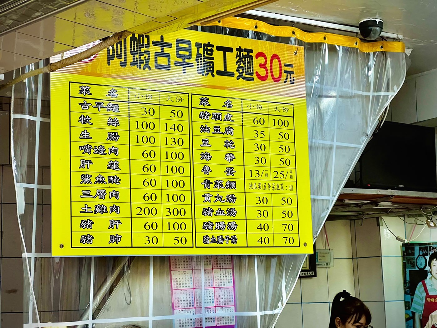 猴硐銅板美食推薦 阿蝦古早味麵店 飄香80年必吃美食 - 第3張圖