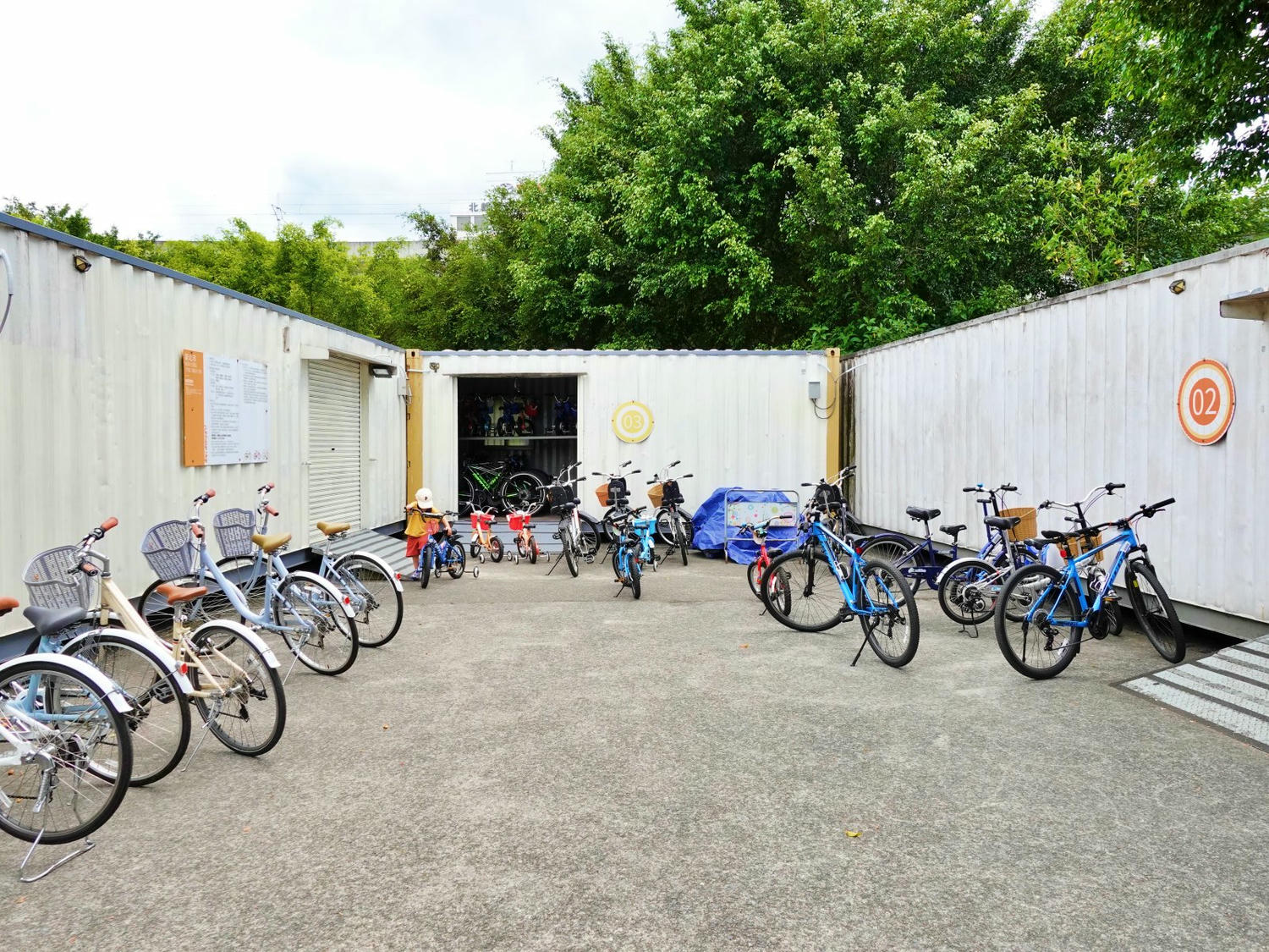 新北親子景點|新店小碧潭微樂山丘自行車躍動場 享受自行越野車的樂趣! - 第5張圖