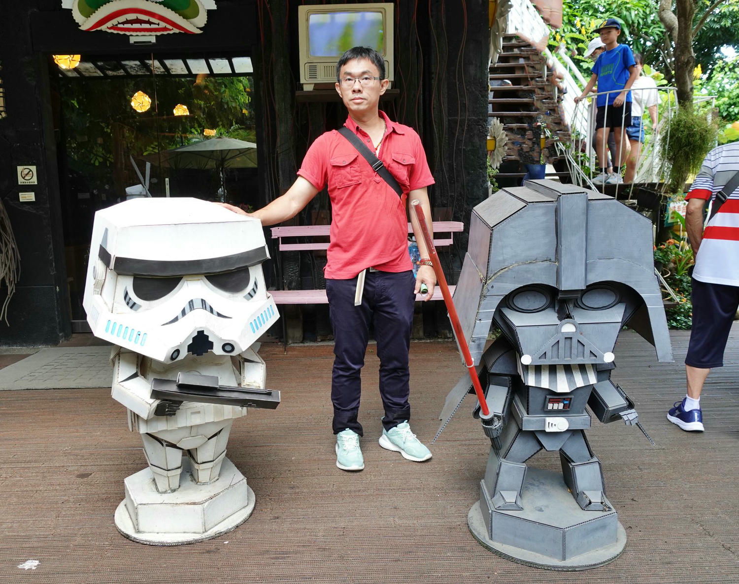 台中親子景點|大坑紙箱王創意園區 樹屋溜滑梯、天空步道讓你玩到不想回家 - 第55張圖