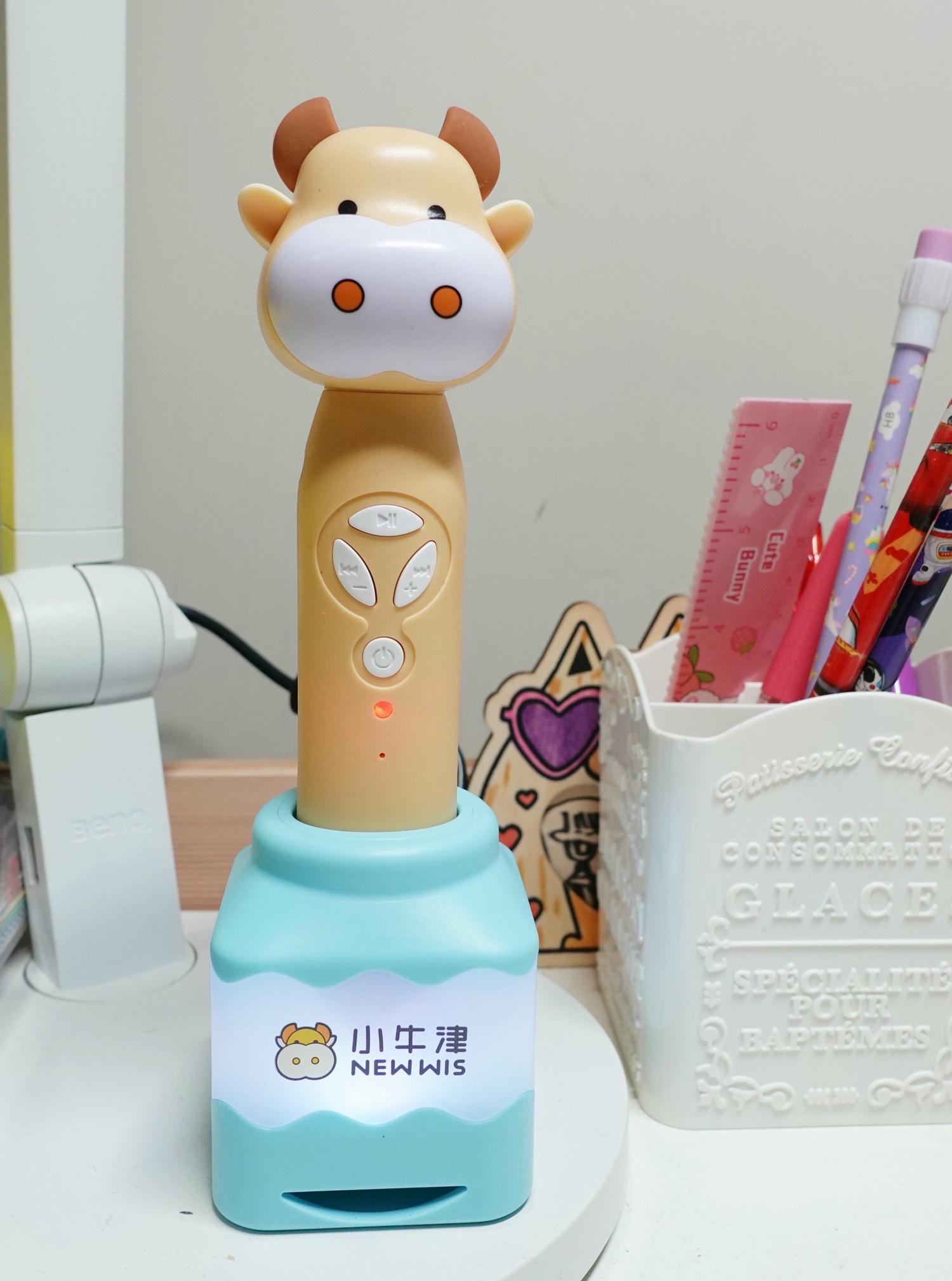 小牛津鉑金103件組(64G奶茶牛點讀筆) 音樂充電筆座典藏版 多元主題、互動學習、超值點讀筆推薦! - 第2張圖