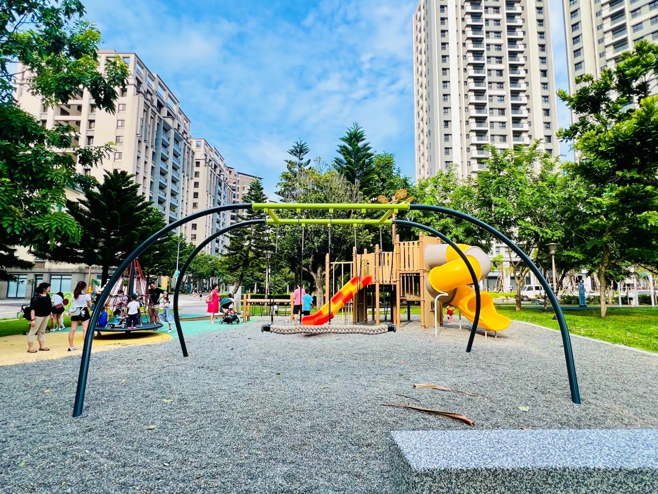 桃園青埔親子景點 青埔兒九公園 寧靜社區小公園 - 第5張圖