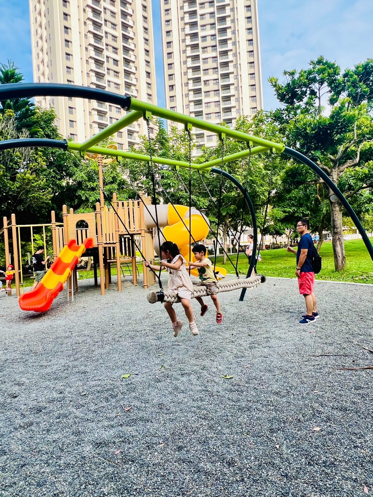 桃園青埔親子景點 青埔兒九公園 寧靜社區小公園 - 第16張圖