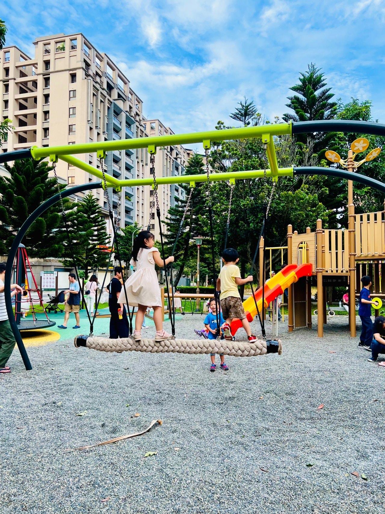 桃園青埔親子景點 青埔兒九公園 寧靜社區小公園 - 第17張圖