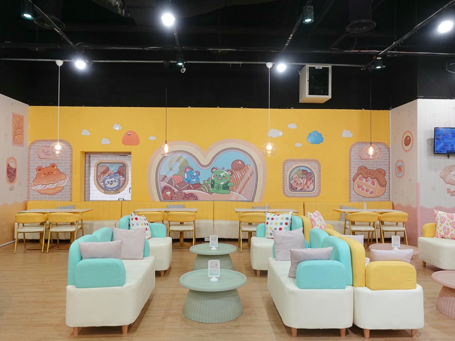 新北室內親子樂園|貝兒絲咖啡Bear’s Cafe 雨天不無聊,寶貝放電天堂! - 第10張圖