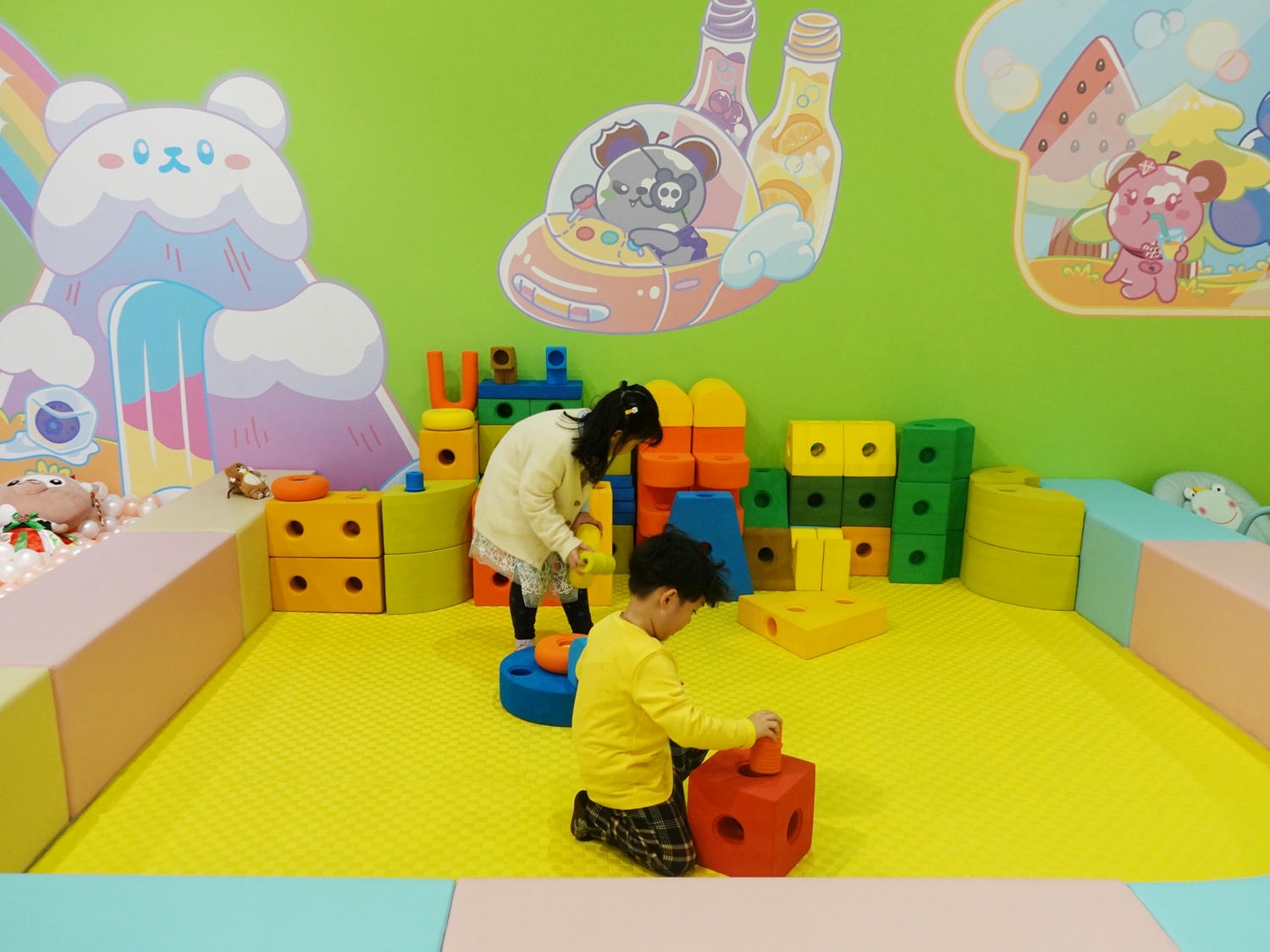 新北室內親子樂園|貝兒絲咖啡Bear’s Cafe 雨天不無聊,寶貝放電天堂! - 第31張圖