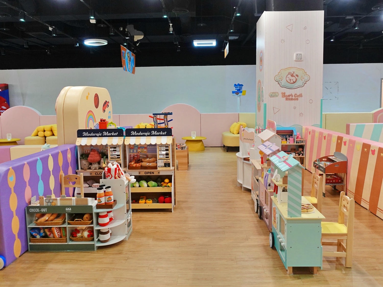 新北室內親子樂園|貝兒絲咖啡Bear’s Cafe 雨天不無聊,寶貝放電天堂! - 第14張圖