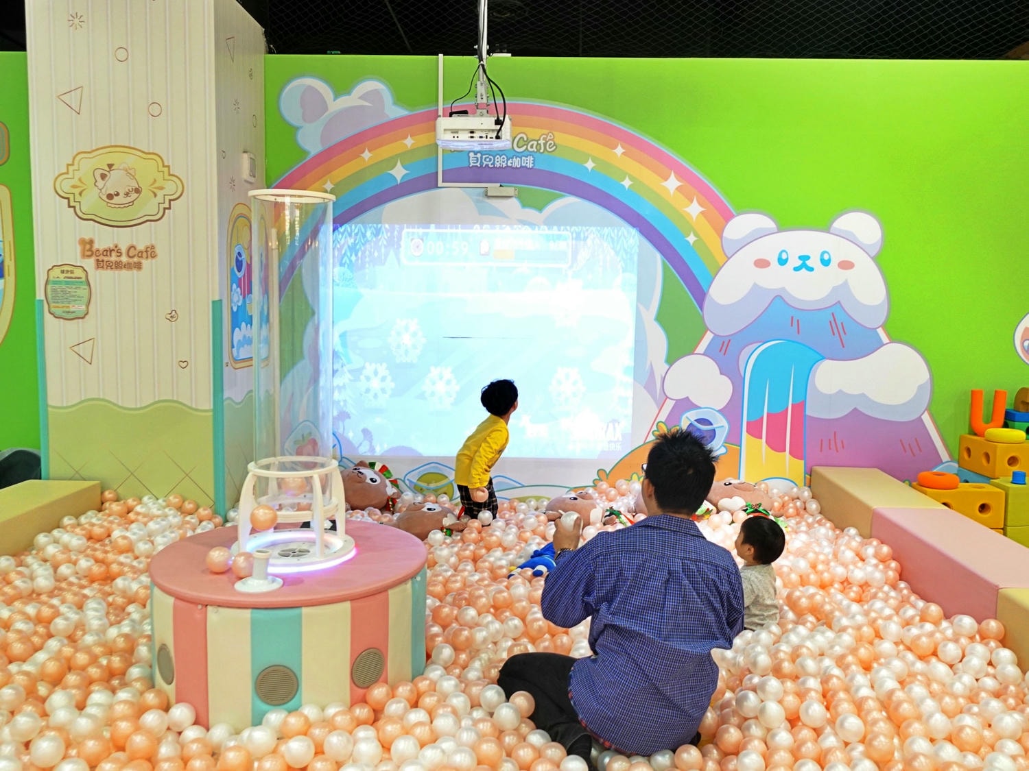 新北室內親子樂園|貝兒絲咖啡Bear’s Cafe 雨天不無聊,寶貝放電天堂! - 第29張圖