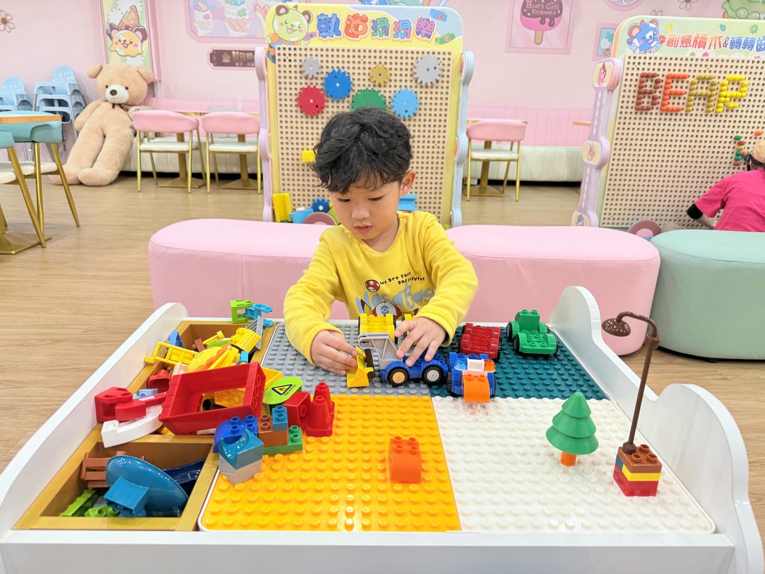 新北室內親子樂園|貝兒絲咖啡Bear’s Cafe 雨天不無聊,寶貝放電天堂! - 第23張圖