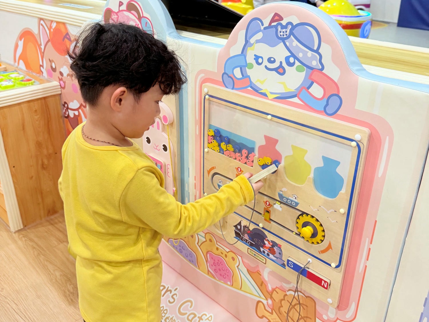 新北室內親子樂園|貝兒絲咖啡Bear’s Cafe 雨天不無聊,寶貝放電天堂! - 第25張圖