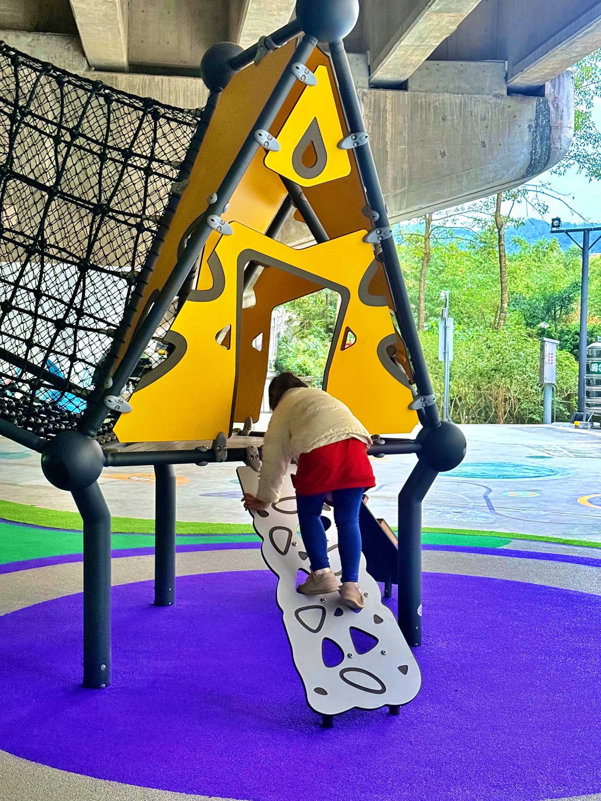 林森橋下兒童遊戲場 2025新開幕橋下公園/汐止親子雨天備案 - 第13張圖