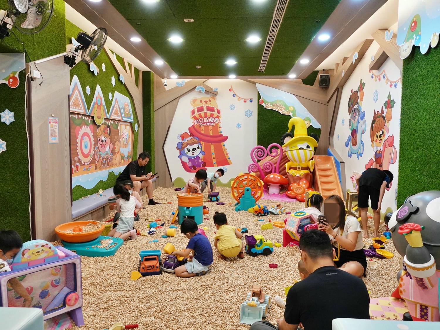 台中室內兒童樂園|貝兒絲樂園米平方館 0-8歲寶貝的天堂,20+主題設施玩到嗨! - 第15張圖