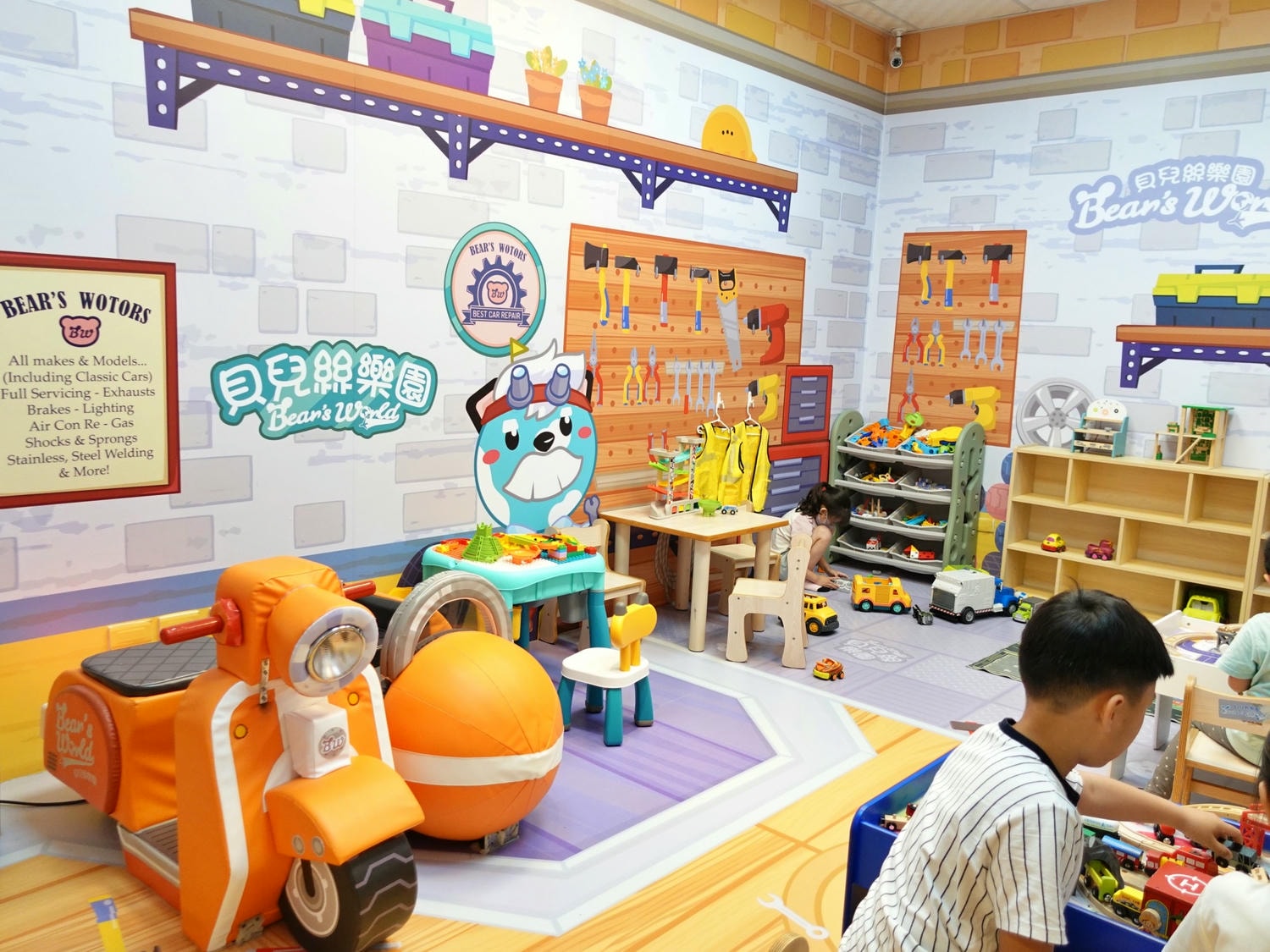 台中室內兒童樂園|貝兒絲樂園米平方館 0-8歲寶貝的天堂,20+主題設施玩到嗨! - 第23張圖